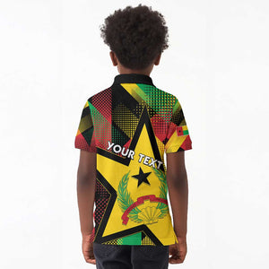 Personalized Happy Guinea-Bissau Kid Polo Shirt Independence Day - African Pride