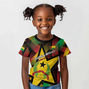 Personalized Happy Guinea-Bissau Kid T shirt Independence Day - African Pride