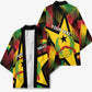 Personalized Guinea-Bissau Independence Day Kimono Coat Of Arms With Map