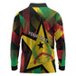 Personalized Happy Guinea-Bissau Long Sleeve Polo Shirt Independence Day - African Pride