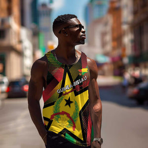 Personalized Happy Guinea-Bissau Men Tank Top Independence Day - African Pride