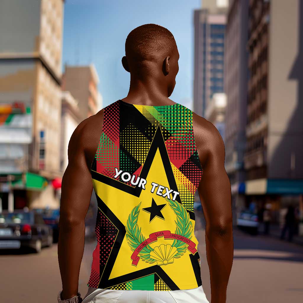 Personalized Happy Guinea-Bissau Men Tank Top Independence Day - African Pride