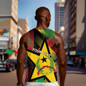 Personalized Happy Guinea-Bissau Men Tank Top Independence Day - African Pride