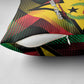 Guinea-Bissau Independence Day Pillow Cover Coat Of Arms With Map
