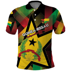 Personalized Happy Guinea-Bissau Polo Shirt Independence Day - African Pride