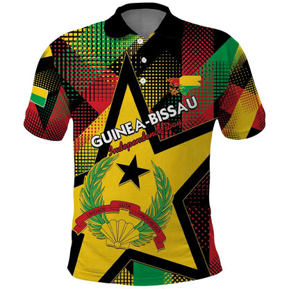 Personalized Happy Guinea-Bissau Polo Shirt Independence Day - African Pride
