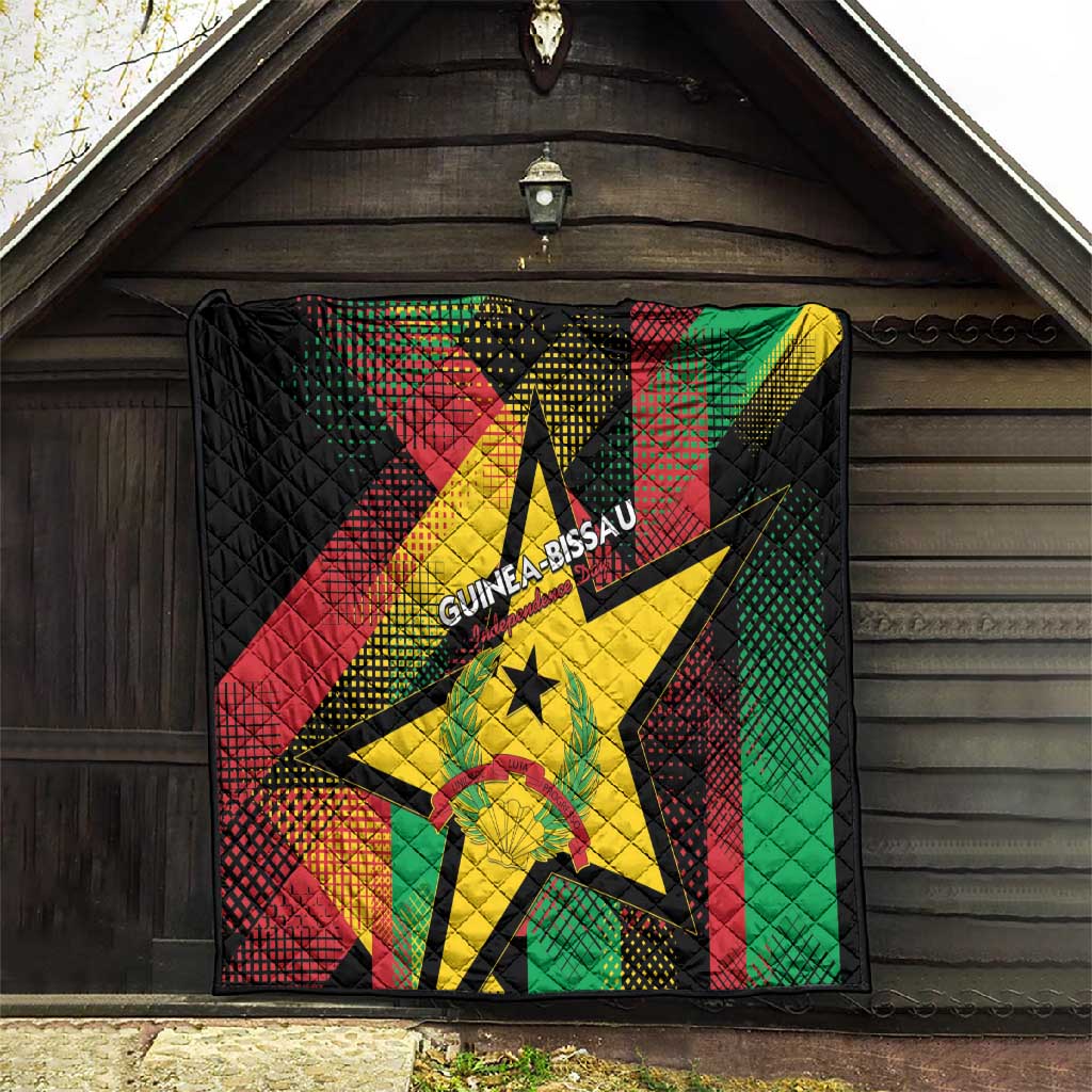 Happy Guinea-Bissau Quilt Independence Day - African Pride