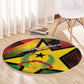 Happy Guinea-Bissau Round Carpet Independence Day - African Pride