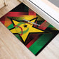 Happy Guinea-Bissau Rubber Doormat Independence Day - African Pride