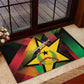 Happy Guinea-Bissau Rubber Doormat Independence Day - African Pride