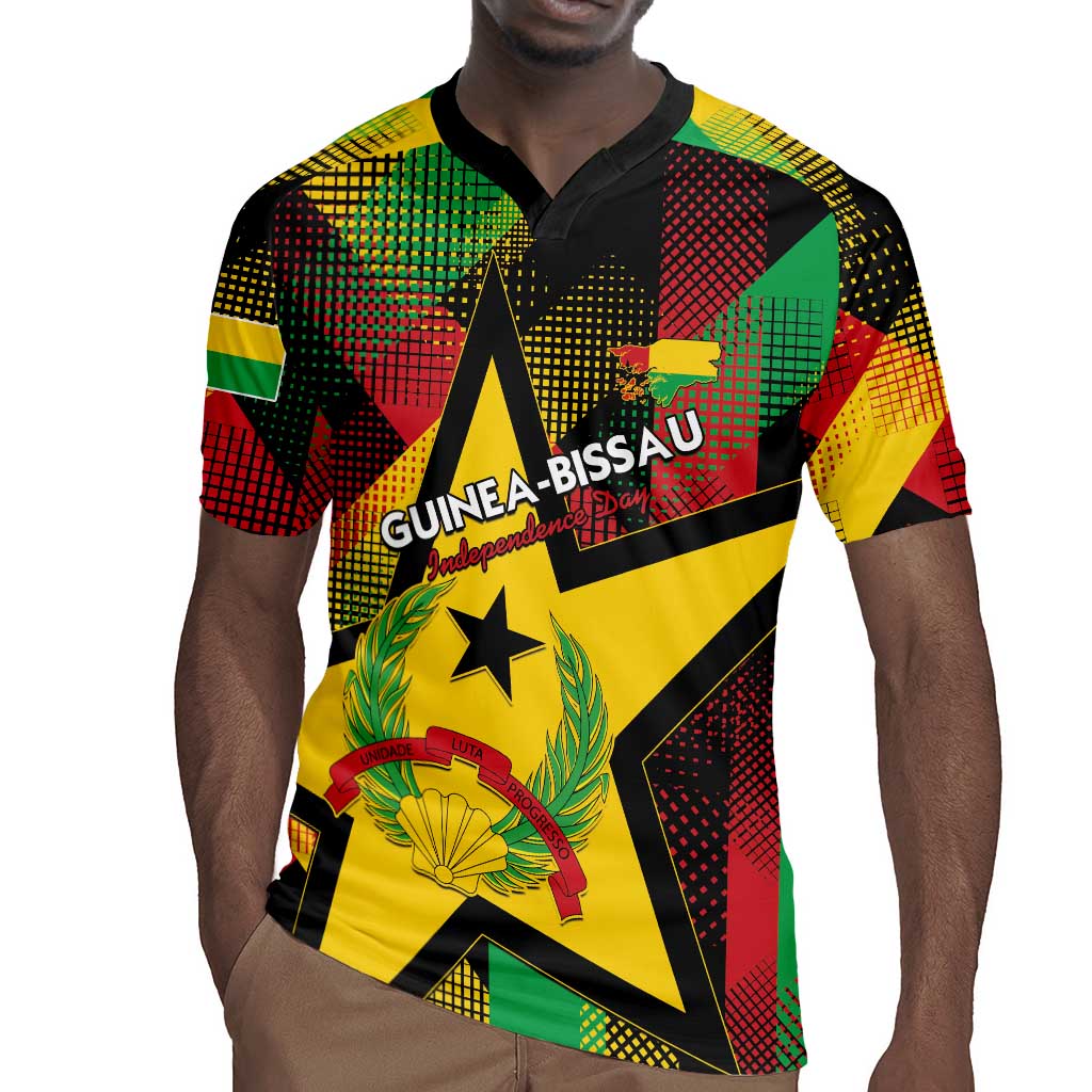 Personalized Happy Guinea-Bissau Rugby Jersey Independence Day - African Pride