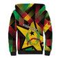 Personalized Happy Guinea-Bissau Sherpa Hoodie Independence Day - African Pride