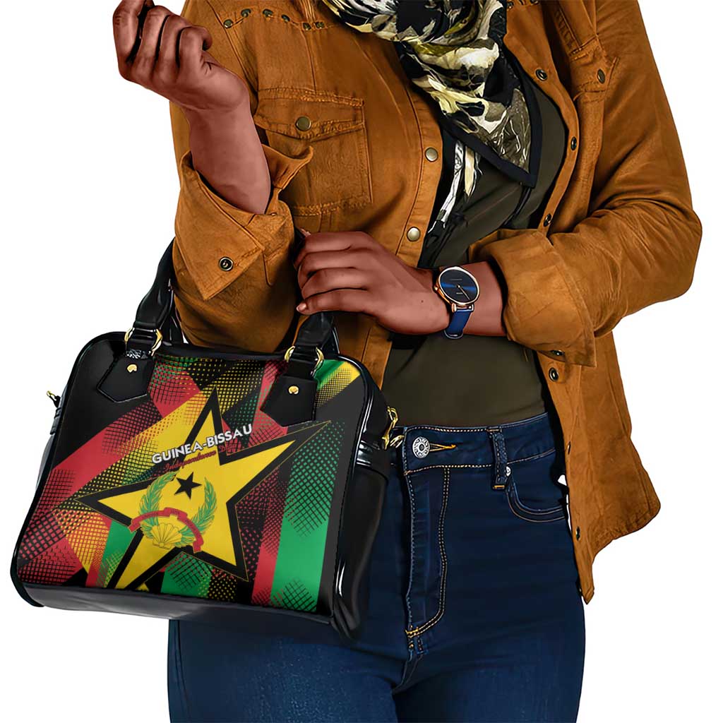 Happy Guinea-Bissau Shoulder Handbag Independence Day - African Pride