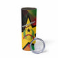 Personalized Happy Guinea-Bissau Skinny Tumbler Independence Day - African Pride
