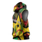 Personalized Happy Guinea-Bissau Sleeveless Hoodie Independence Day - African Pride