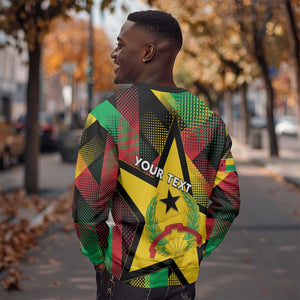 Personalized Happy Guinea-Bissau Sweatshirt Independence Day - African Pride