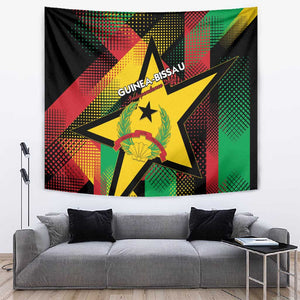 Happy Guinea-Bissau Tapestry Independence Day - African Pride