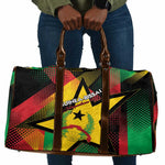 Guinea-Bissau Independence Day Travel Bag Coat Of Arms With Map