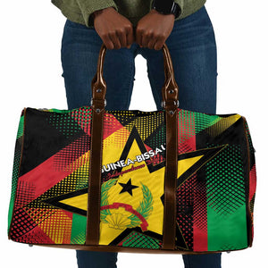 Guinea-Bissau Independence Day Travel Bag Coat Of Arms With Map