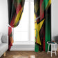 Happy Guinea-Bissau Window Curtain Independence Day - African Pride