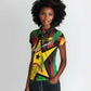 Personalized Happy Guinea-Bissau Women Polo Shirt Independence Day - African Pride