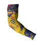 Personalized Chad Republic Day Arm Sleeves Coat Of Arms - Grunge Style