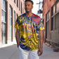 Afro TChad Personalized Baseball Jersey Happy Republic Day - African Pride