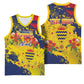 Afro TChad Personalized Basketball Jersey Happy Republic Day - African Pride
