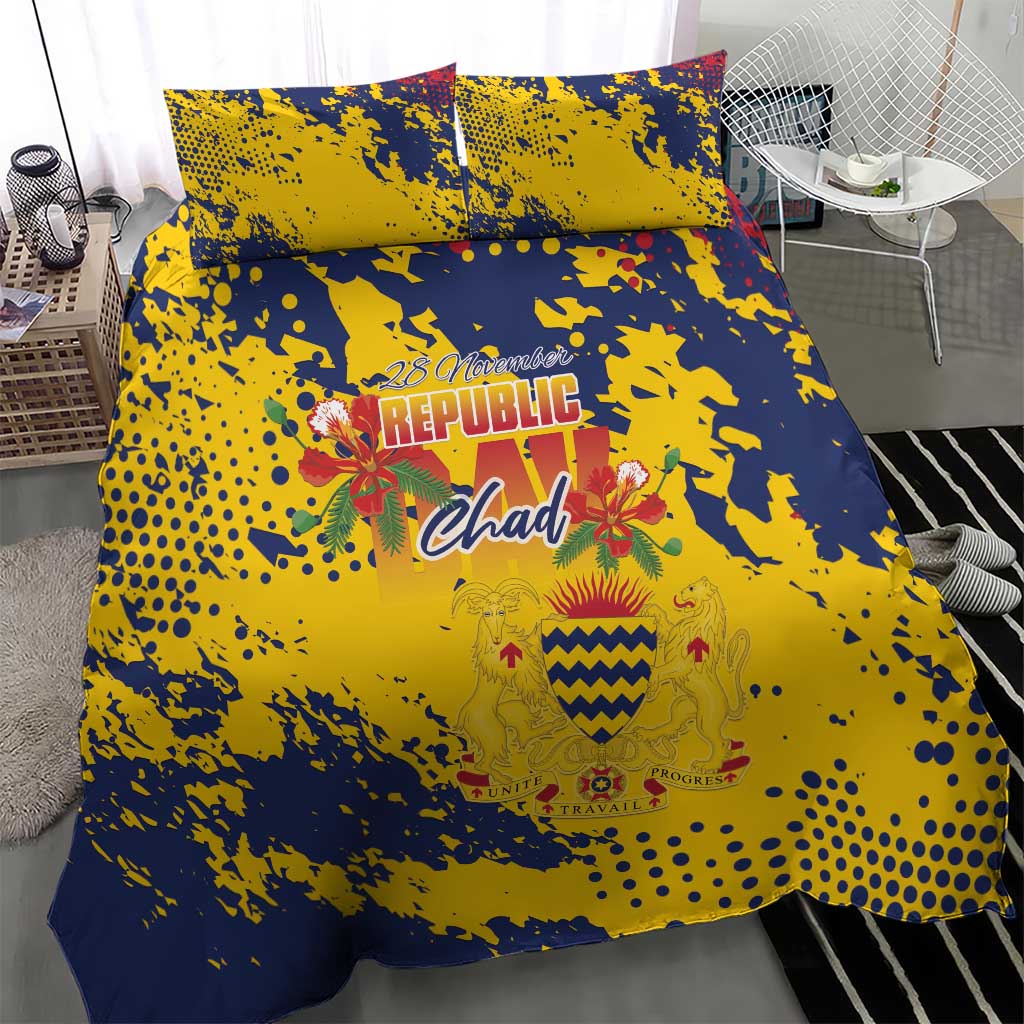 Afro TChad Bedding Set Happy Republic Day - African Pride
