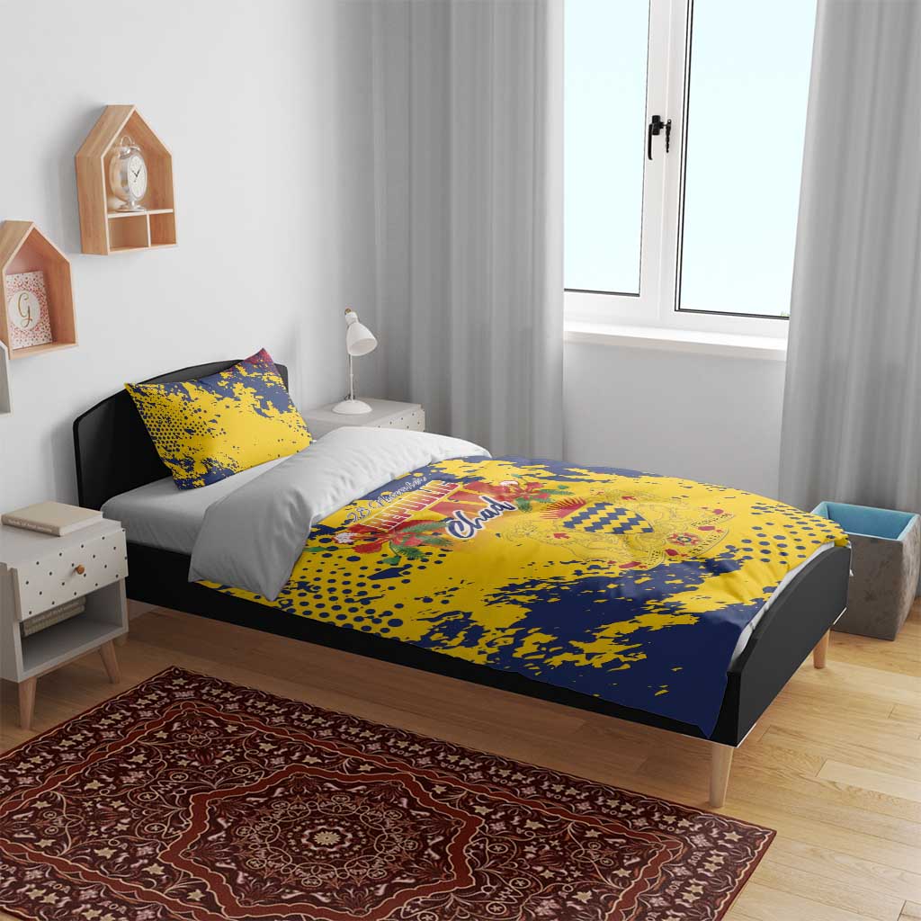 Afro TChad Bedding Set Happy Republic Day - African Pride