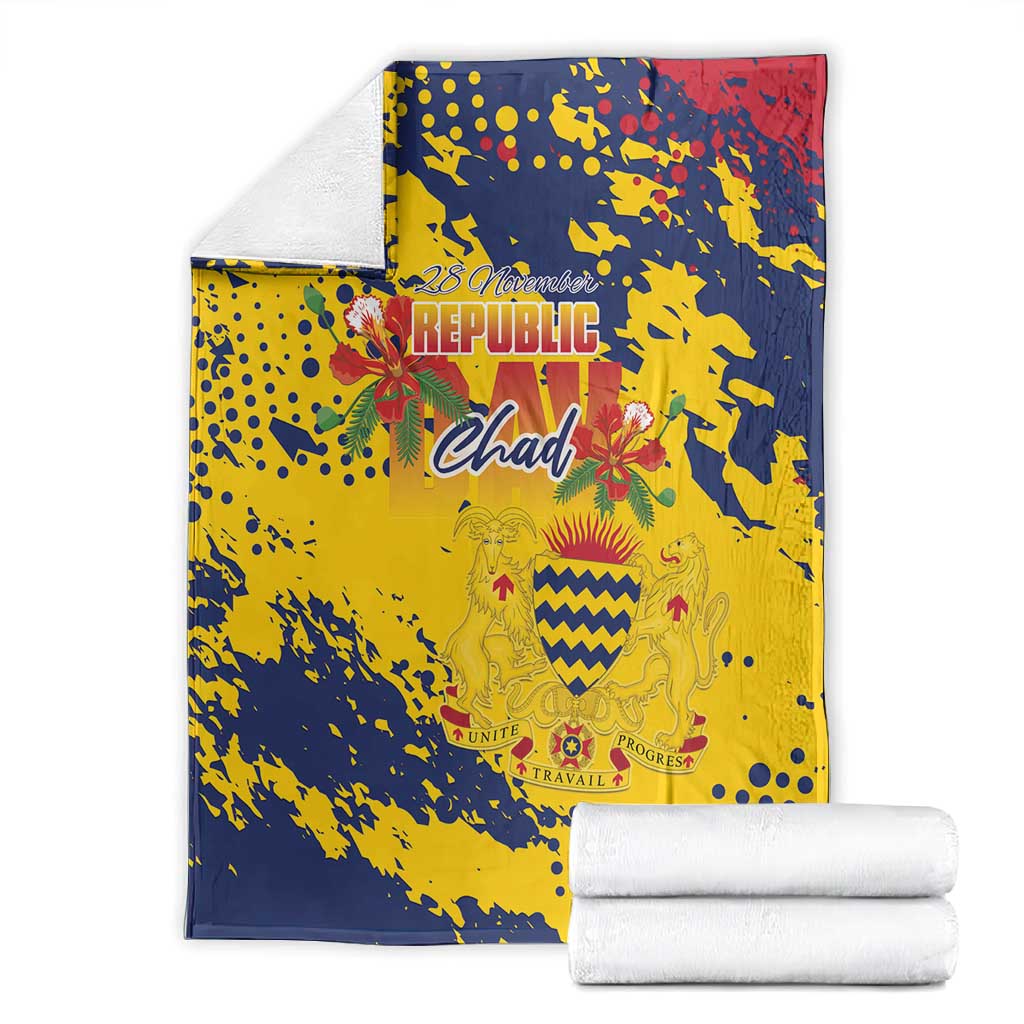 Afro TChad Blanket Happy Republic Day - African Pride