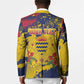 Personalized Chad Republic Day Blazer Coat Of Arms - Grunge Style