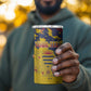 Afro TChad Personalized 4 in 1 Can Cooler Tumbler Happy Republic Day - African Pride