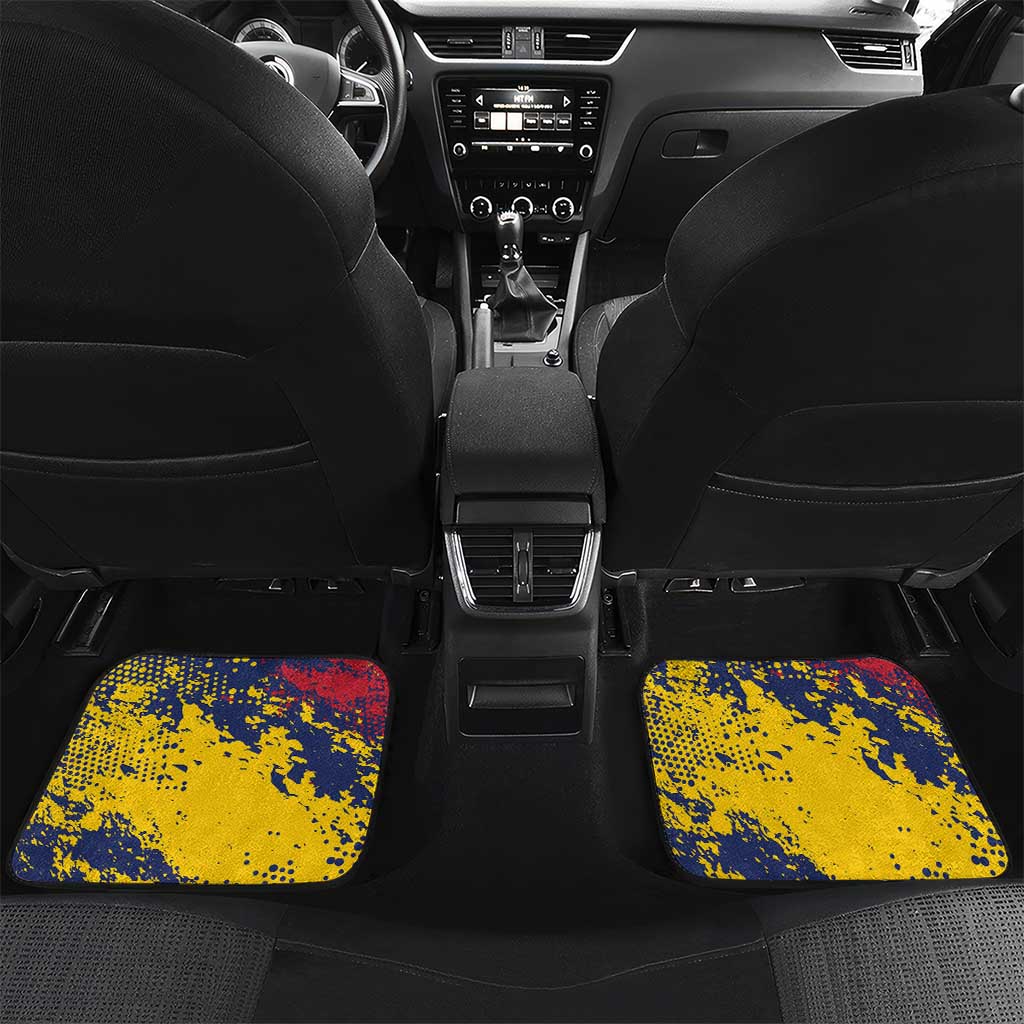 Afro TChad Personalized Car Mats Happy Republic Day - African Pride