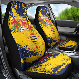Afro TChad Car Seat Cover Happy Republic Day - African Pride