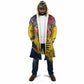 Personalized Chad Republic Day Cloak Coat Of Arms - Grunge Style