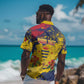 Afro TChad Personalized Hawaiian Shirt Happy Republic Day - African Pride