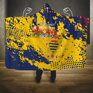 Afro TChad Hooded Blanket Happy Republic Day - African Pride
