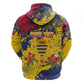 Afro TChad Personalized Hoodie Happy Republic Day - African Pride