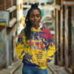 Afro TChad Personalized Hoodie Happy Republic Day - African Pride