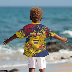 Afro TChad Personalized Kid Hawaiian Shirt Happy Republic Day - African Pride