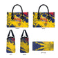 Chad Republic Day Leather Bag Coat Of Arms - Grunge Style