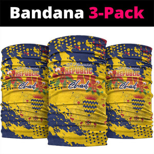 Afro TChad Neck Gaiter Happy Republic Day - African Pride