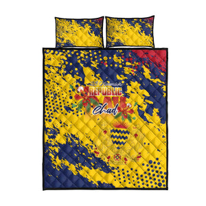Afro TChad Quilt Bed Set Happy Republic Day - African Pride