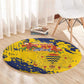 Afro TChad Round Carpet Happy Republic Day - African Pride