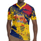 Afro TChad Personalized Rugby Jersey Happy Republic Day - African Pride