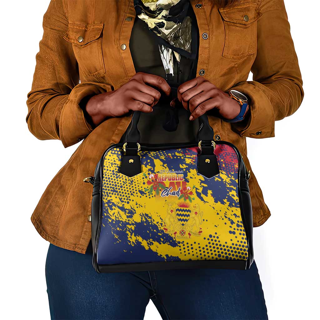 Afro TChad Shoulder Handbag Happy Republic Day - African Pride