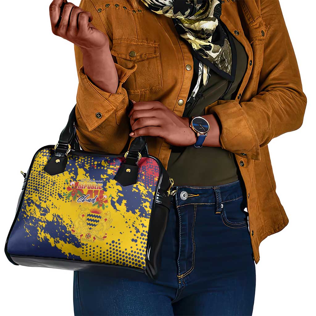 Afro TChad Shoulder Handbag Happy Republic Day - African Pride