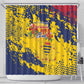 Afro TChad Shower Curtain Happy Republic Day - African Pride