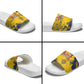 Chad Republic Day Slide Sandals Coat Of Arms - Grunge Style